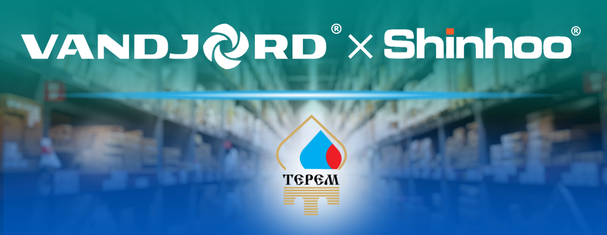 Насосное оборудование VANDJORD и Shinhoo уже на складах компании «ТЕРЕМ»