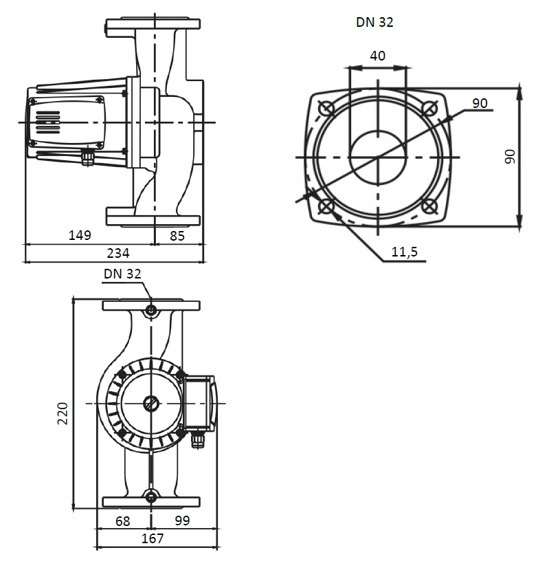 BASIC 32-12F 1x230V